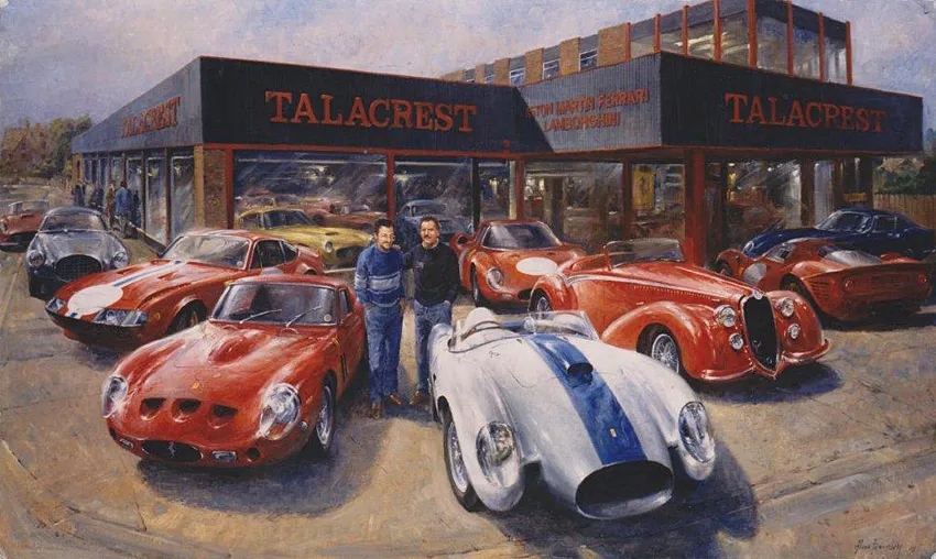 Old Showroom Painting